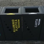 Contenitori Eco Light in metallo verniciato - Isola Ecologica