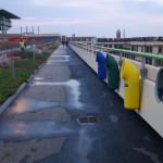 Fiat Lingotto Runway 500 Hanging Garden over the city of Turin